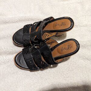 Cute women's black shoes